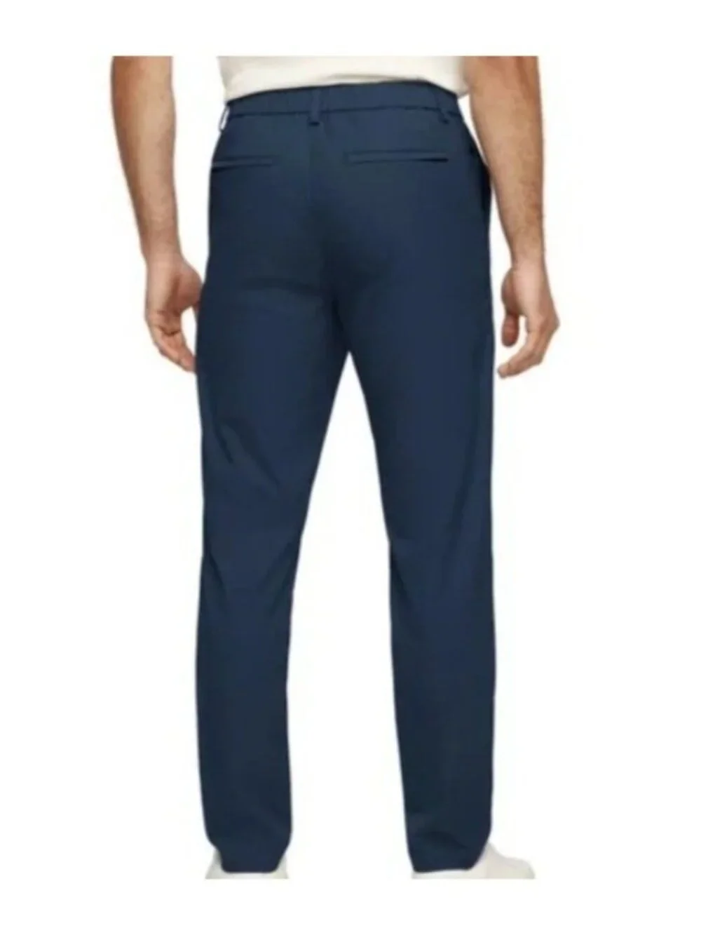 NWT Banana Republic Men's 32x32 Blue Commuter Flex Tech Pants